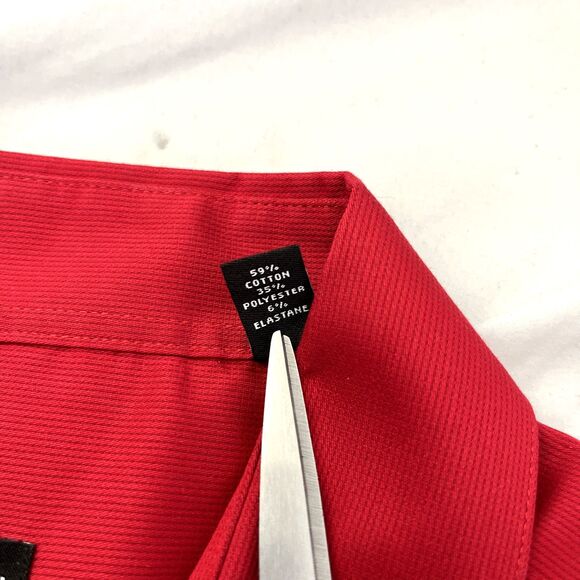 New Mens Van Heusen Stain Shield Tall Fit Long Sleeve Dress Shirt 19-35/36 3XL - Picture 6 of 8